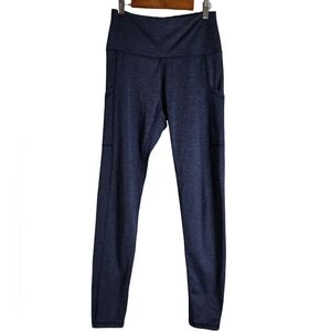 Aerie Navy High-Waisted Leggings